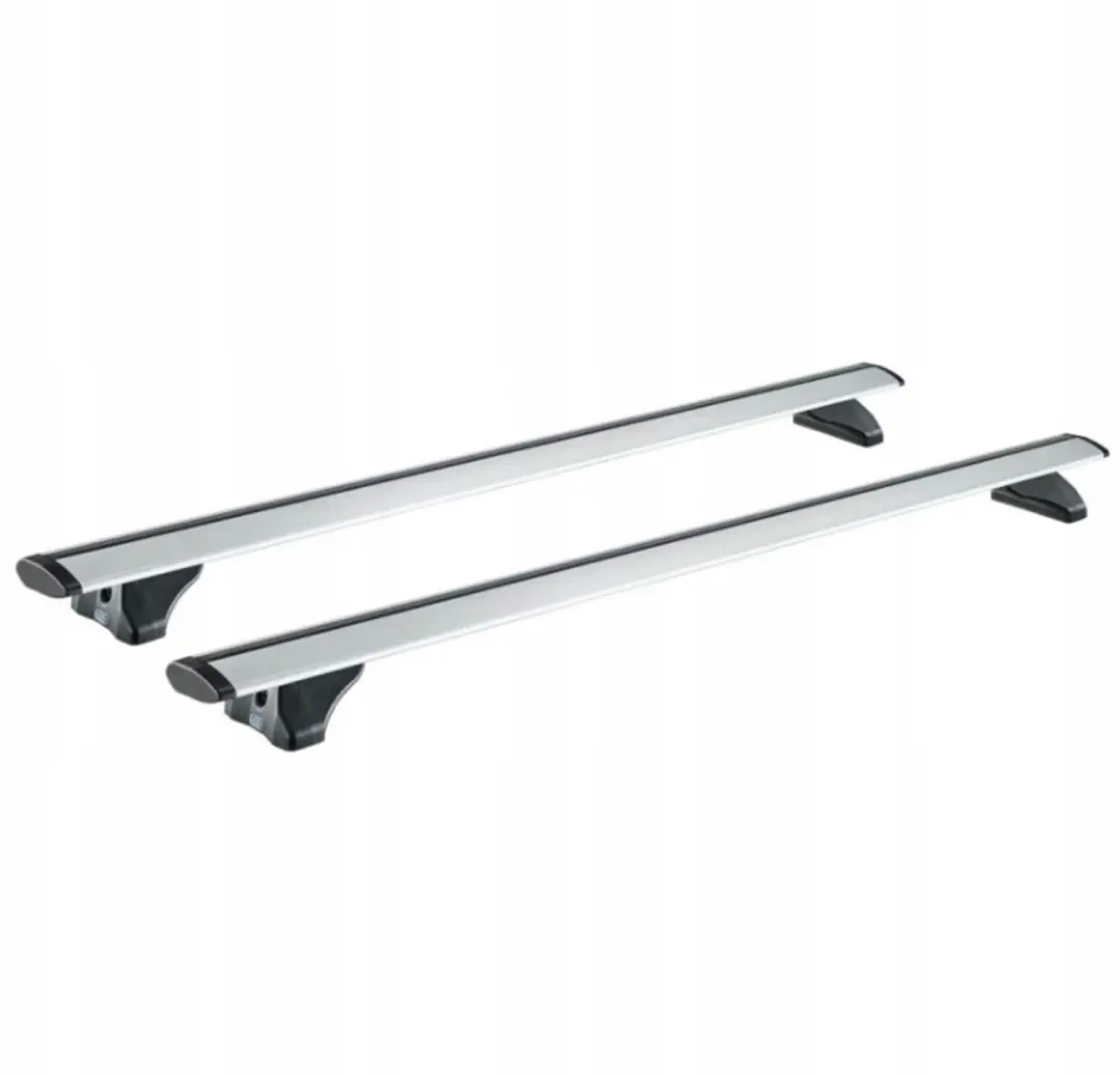 Merkloos Aluminium Dakdragerset 128cm