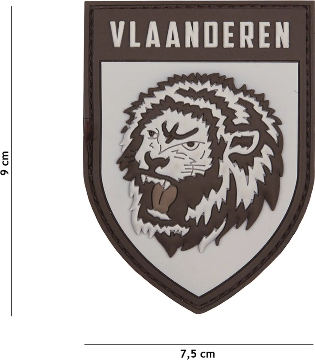 101 Inc Embleem 3D PVC Vlaanderen