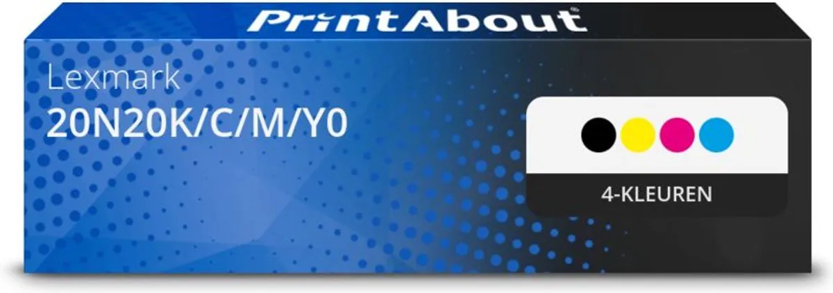 PrintAbout Toner 20N20K/C/M/Y0 4-kleuren Multipack