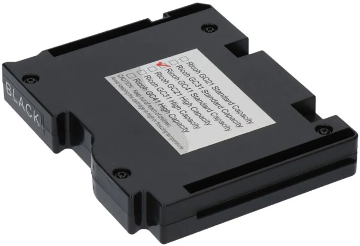 PrintAbout GC-41K Inktcartridge Zwart - 2750 pagina's - Ricoh