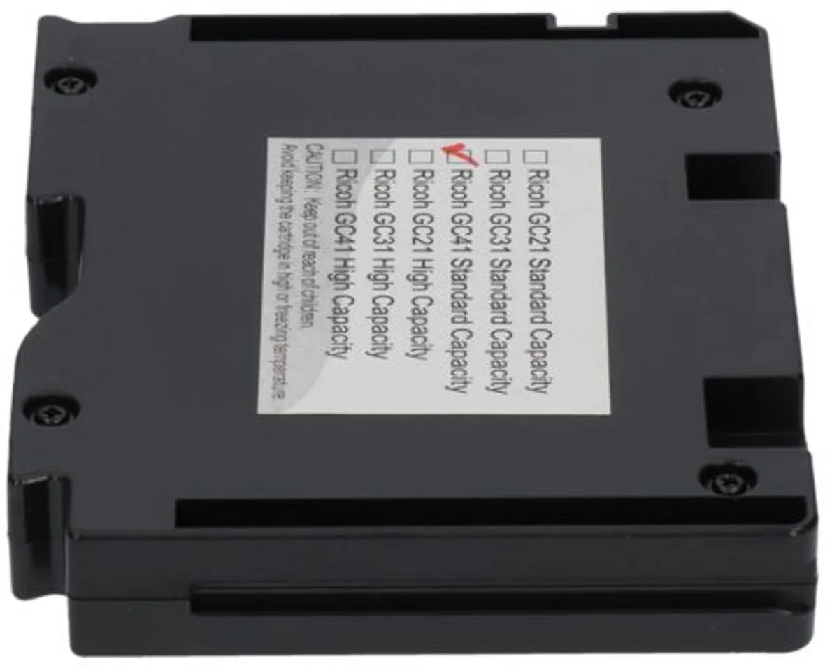 PrintAbout GC-41K Inktcartridge Zwart - 2750 pagina's - Ricoh
