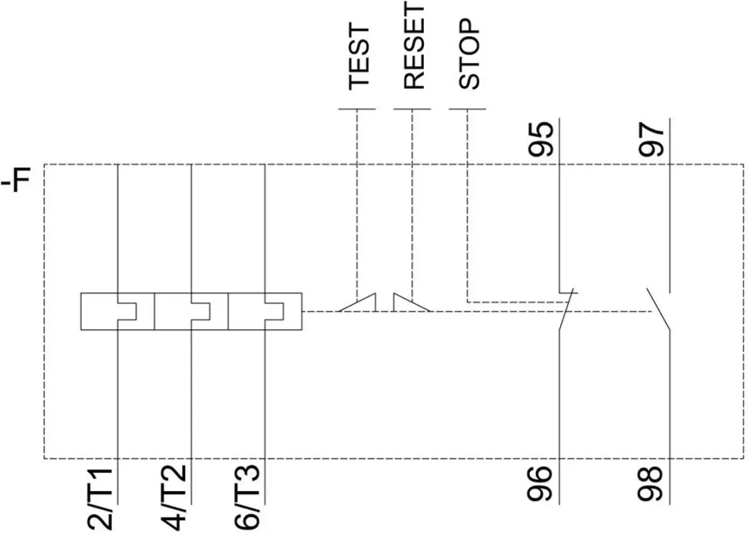 Siemens 3RU2126-4AB0 Overbelastingsrelais - afbeelding 2 van 3
