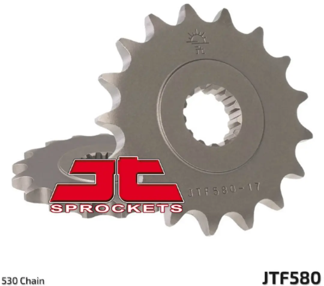 Pignon de sortie de boite JT Sprockets pour Moto Yamaha 600 YZF R6 2002 à 2004