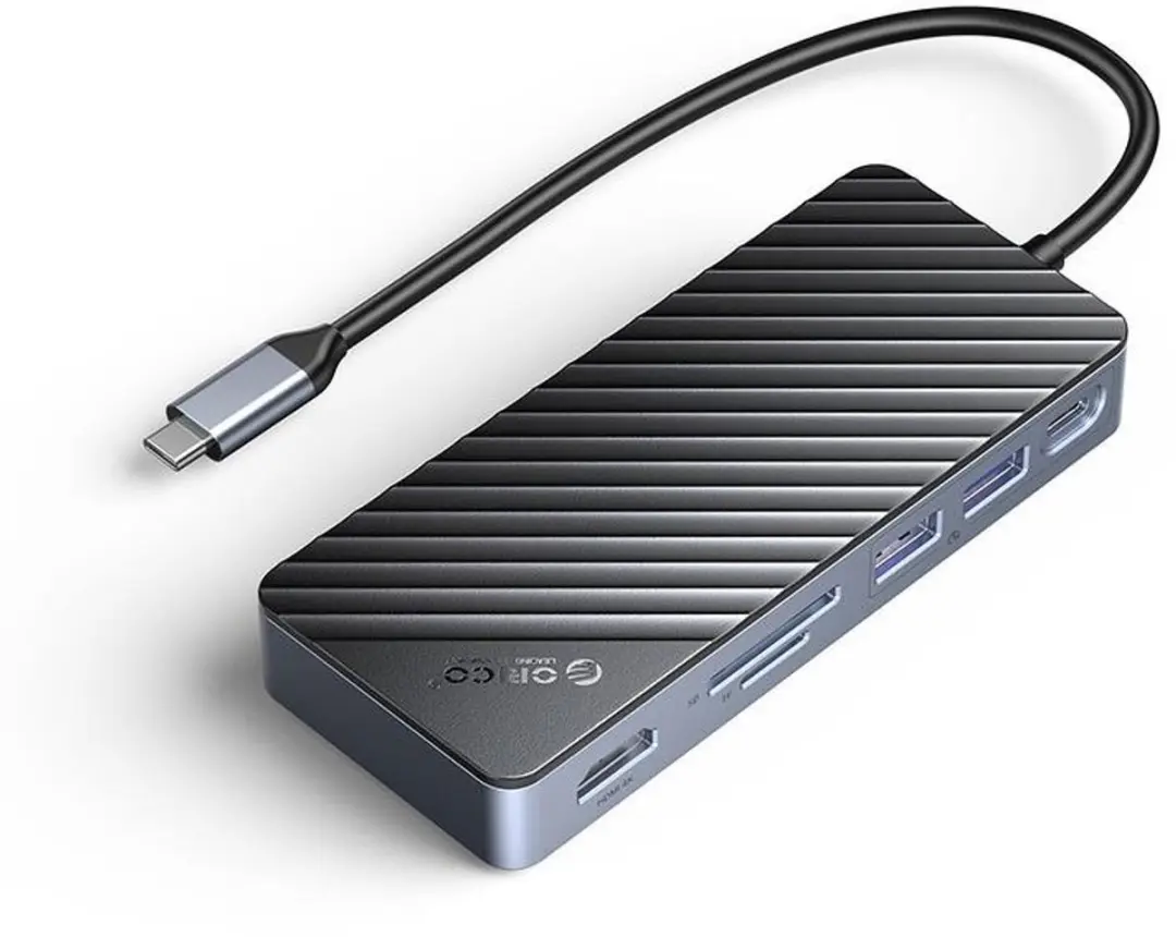 Orico Usb-C Hub Met Schijfhouder 10Gbps Hdmi 4K 60Hz Pd 100W Voor Laptop