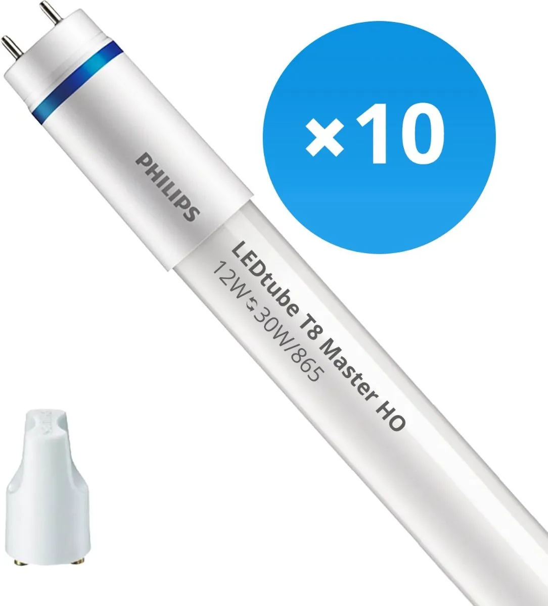 Philips LED Voordeelpak T8 MASTER High Output 12W 1575lm - 10 Stuks