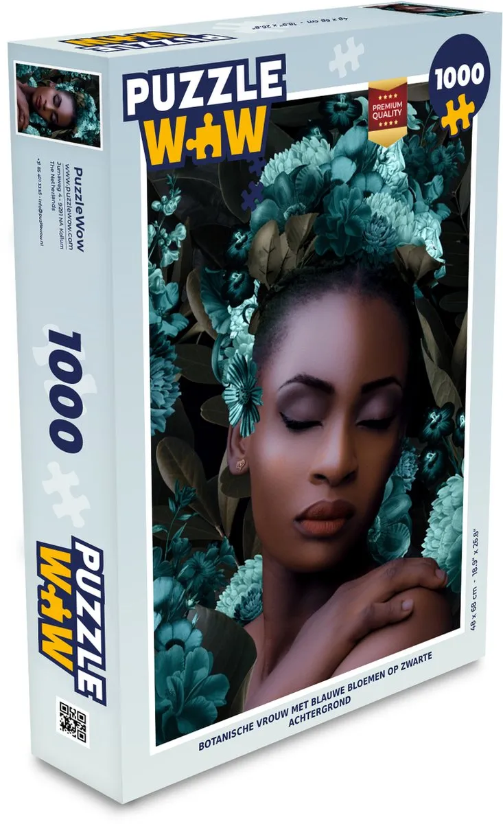 PuzzleWow Bloemen & Bladeren Legpuzzel 1000 Stuks