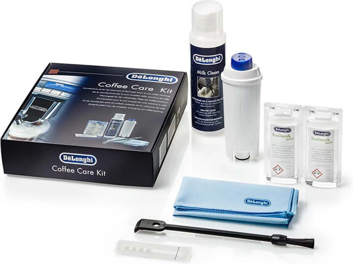 De'Longhi Coffee Care Kit DLSC306 Onderhoudset - 8 Stuks
