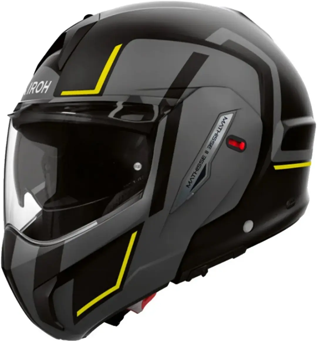 Airoh Mathisse II Genius Modulaire Helm - Maat L - Grijs/Geel - afbeelding 4 van 4