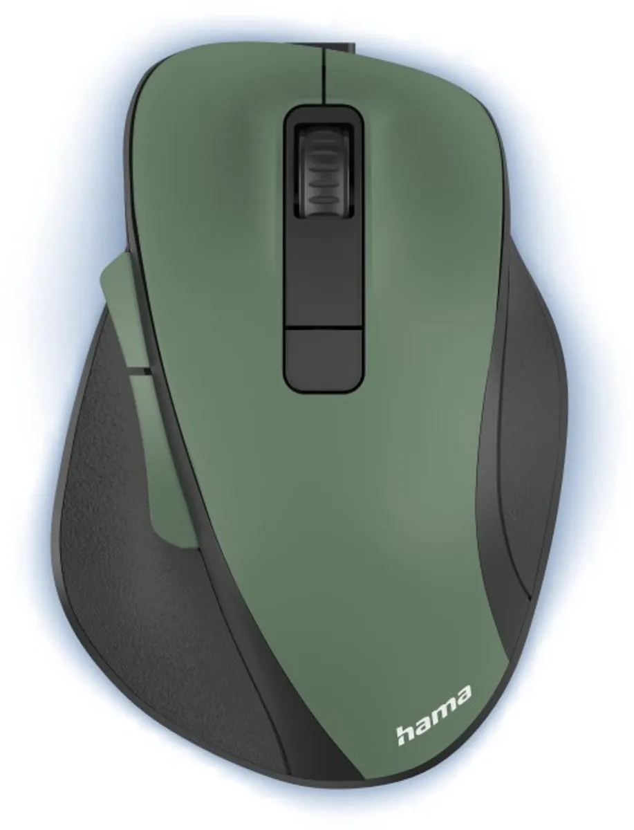 Hama MW-500 Optische Muis - 6 Knoppen - 2.4 GHz RF - Blauw