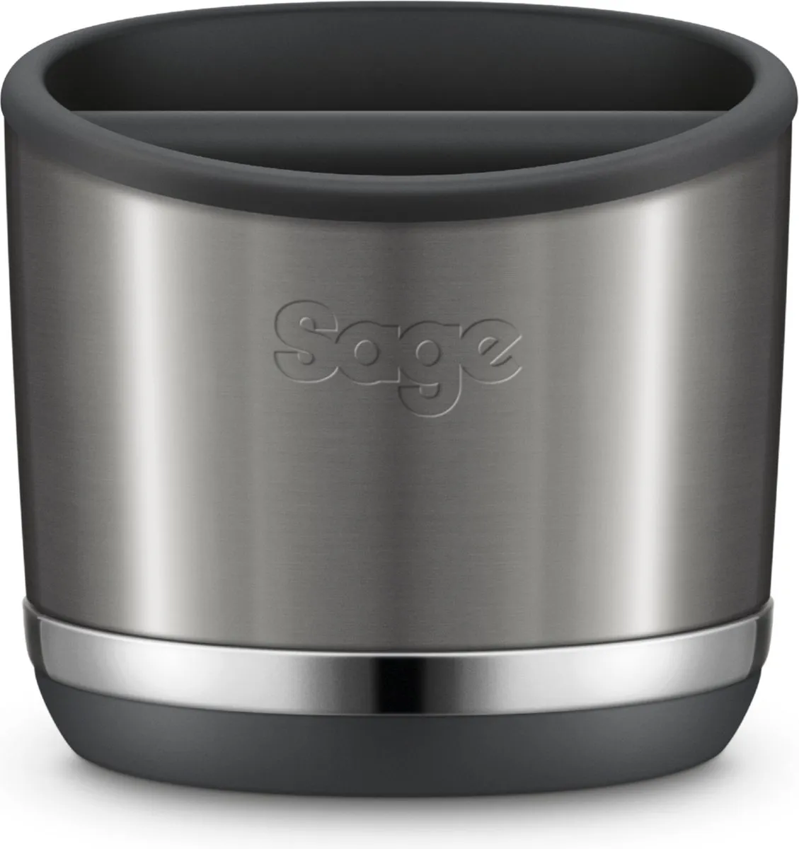Sage the Knock Box 10 Uitklopbak - Zwart/Zilver