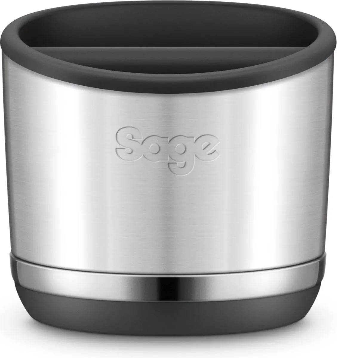 Sage the Knock Box 10 Uitklopbak - Zwart/Zilver