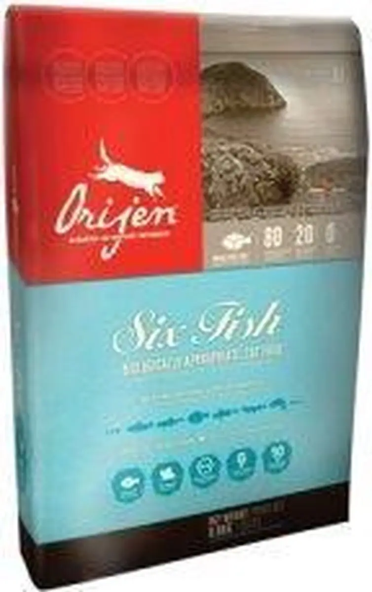 Orijen Six Fish Cat Whole Prey Proefverpakking