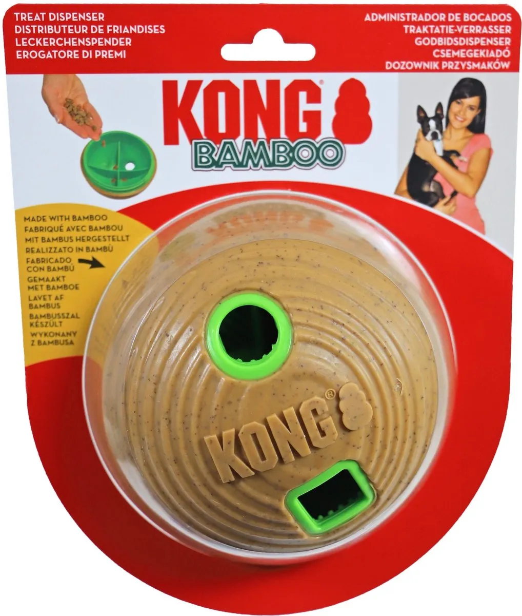 KONG Bamboo Feeder Bal 12x12x12cm