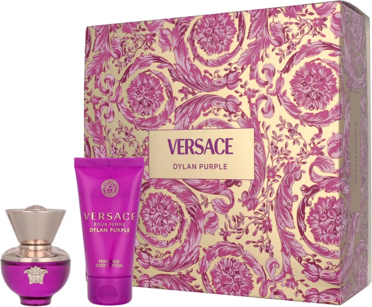 Versace Dylan Purple Eau de Parfum & Body Lotion Geschenkset - 80ml