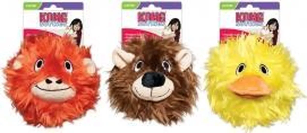 KONG Cat Softies Fuzzy Ball