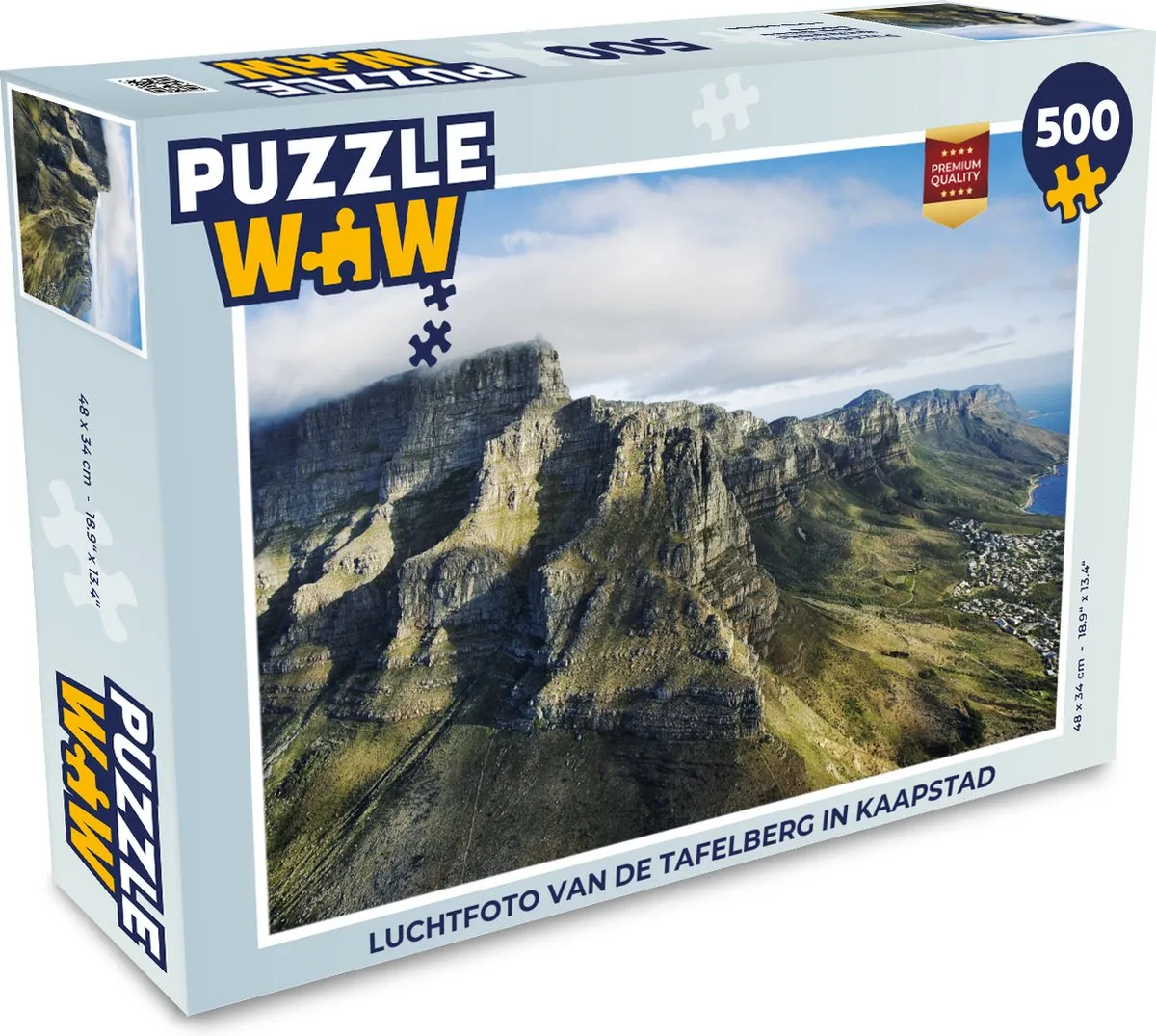 PuzzleWow Tafelberg Kaapstad Legpuzzel 500 Stuks