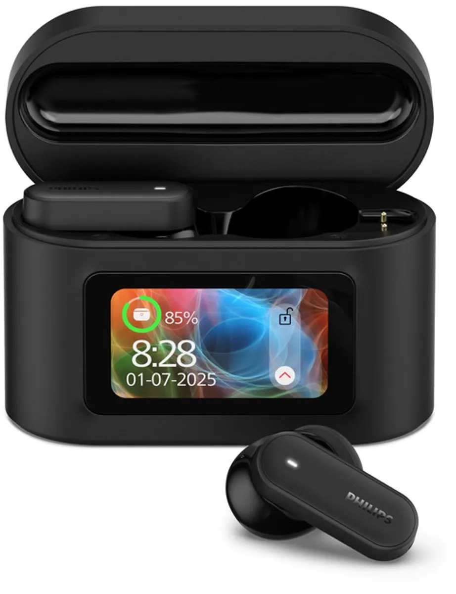 Philips TAT6000BK/00 True Wireless Oordopjes - 28 uur - Zwart