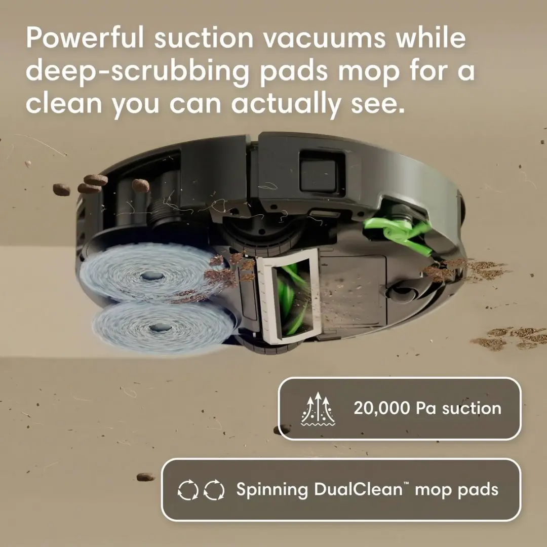 iRobot Roomba Combo Plus 415 Robotstofzuiger - Zwart - afbeelding 6 van 6