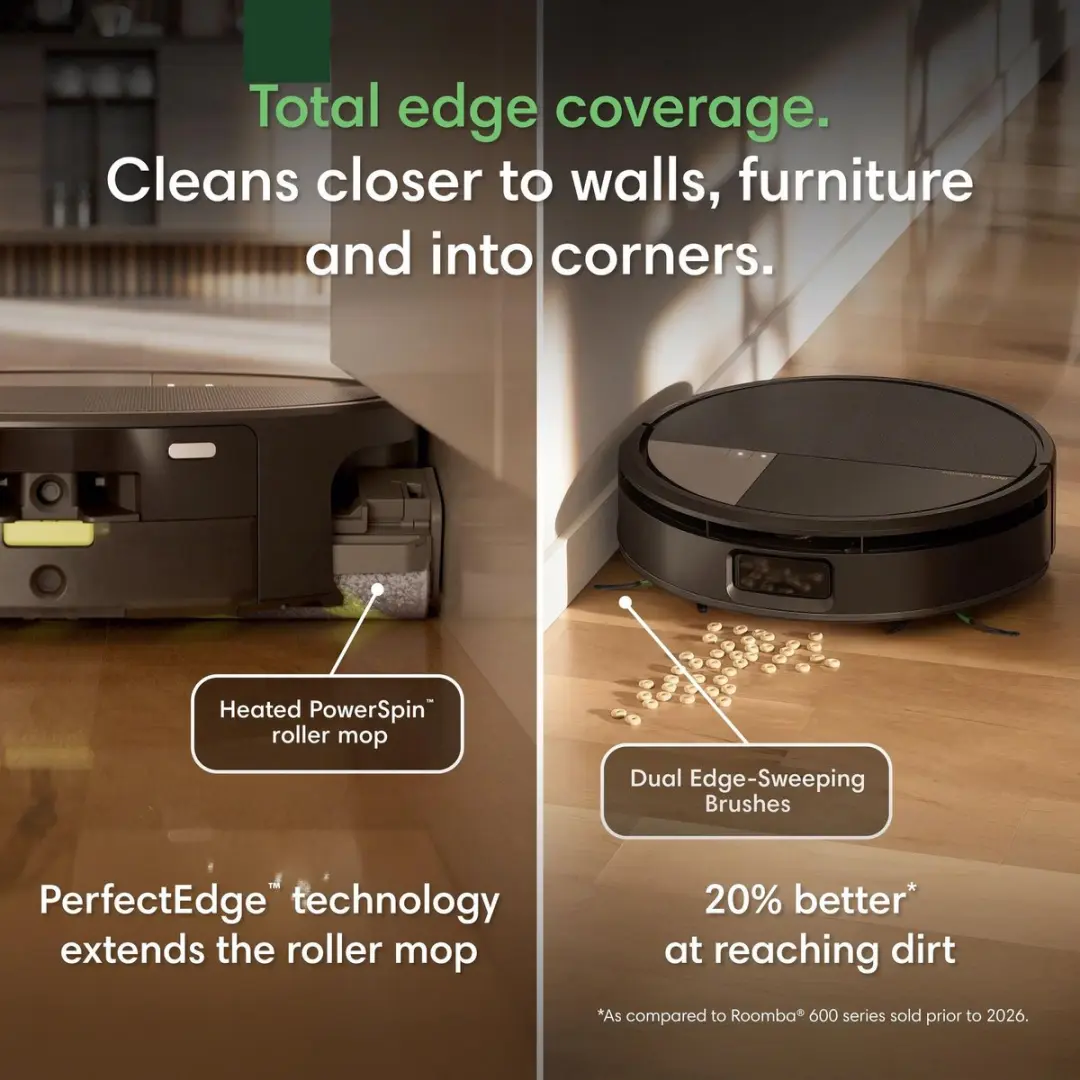 iRobot Roomba Combo Max 775 Robotstofzuiger - Zwart - afbeelding 5 van 6