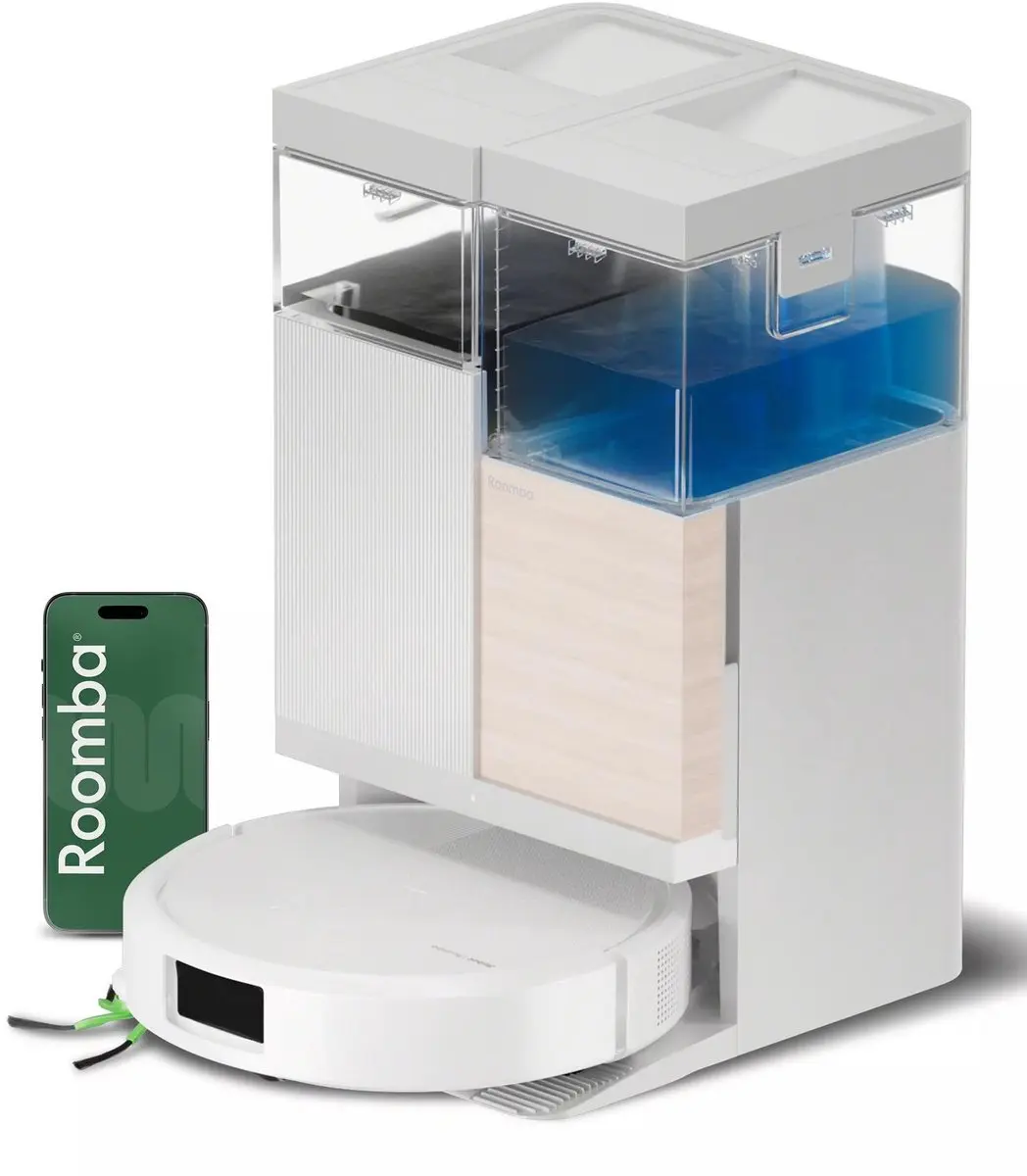 iRobot Roomba Plus 575 Combo Roboter + AutoWash Dock Wit