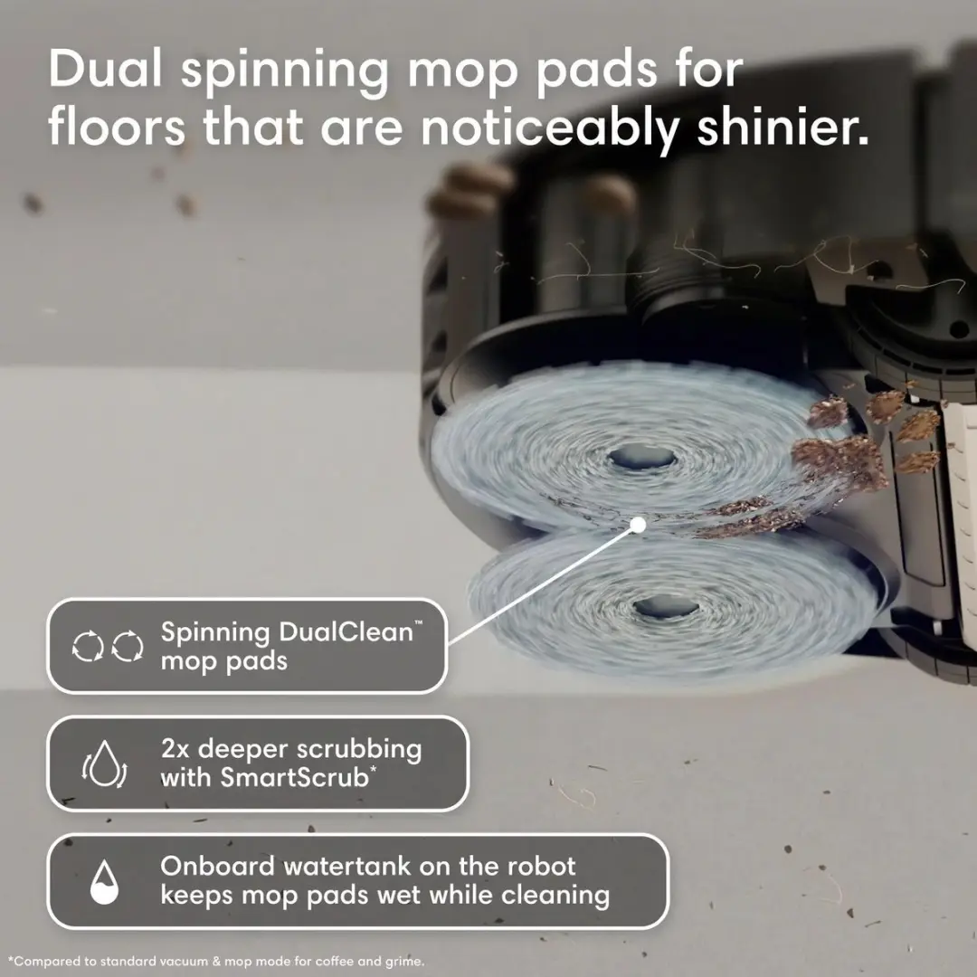 iRobot Roomba Combo Plus 575 - Zwart - afbeelding 4 van 6