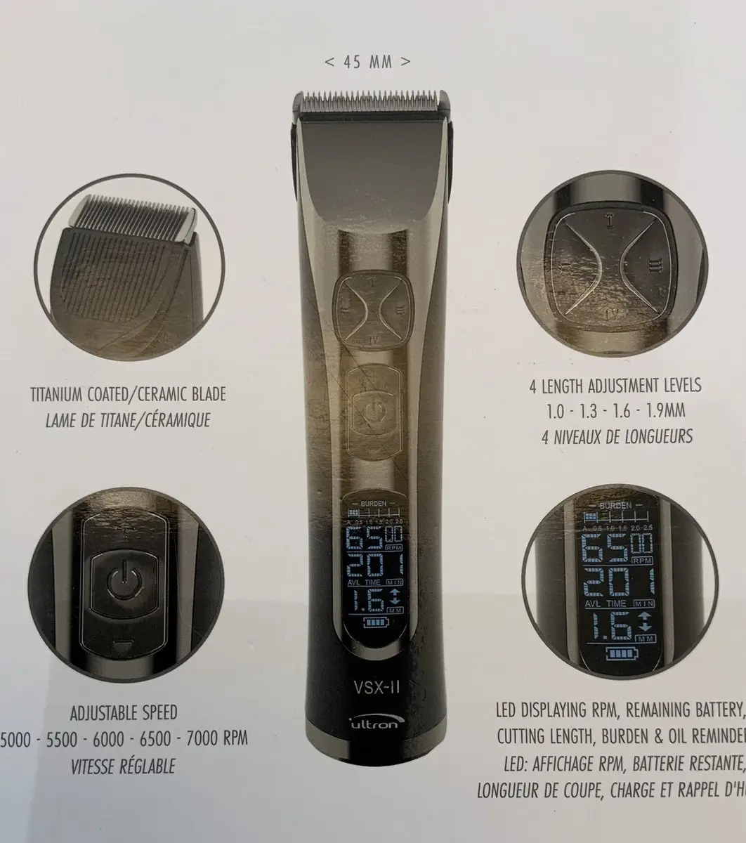 Ultron VSX-II Tondeuse - Professioneel - LED - afbeelding 4 van 4