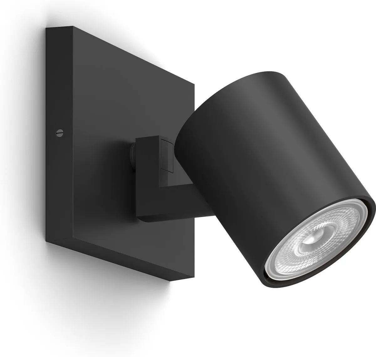 Philips Runner Opbouwspot 1-lichts - Zwart