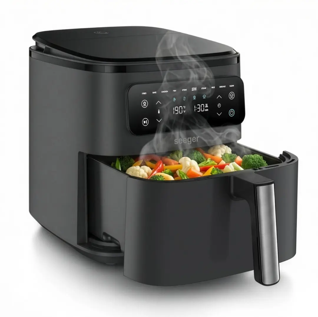 Seeger Steamfry SGR1007BK Airfryer 7L