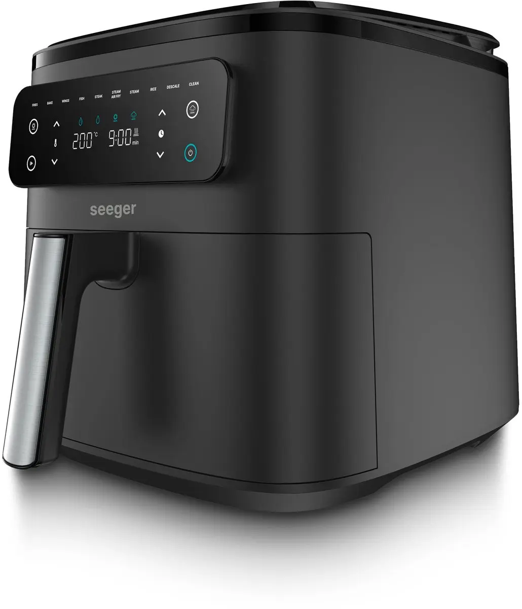 Seeger Steamfry SGR1007BK Airfryer 7L - Zwart - afbeelding 6 van 6