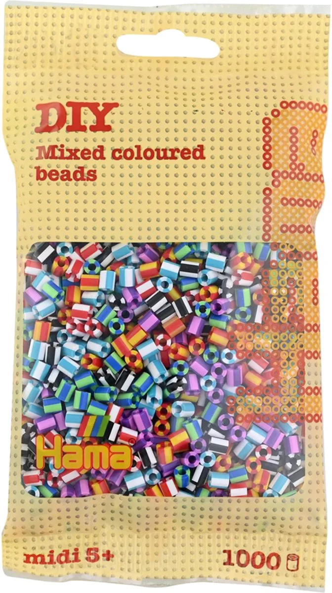 Hama Strijkkralen 1000 Stuks - 2 Kleuren Multi