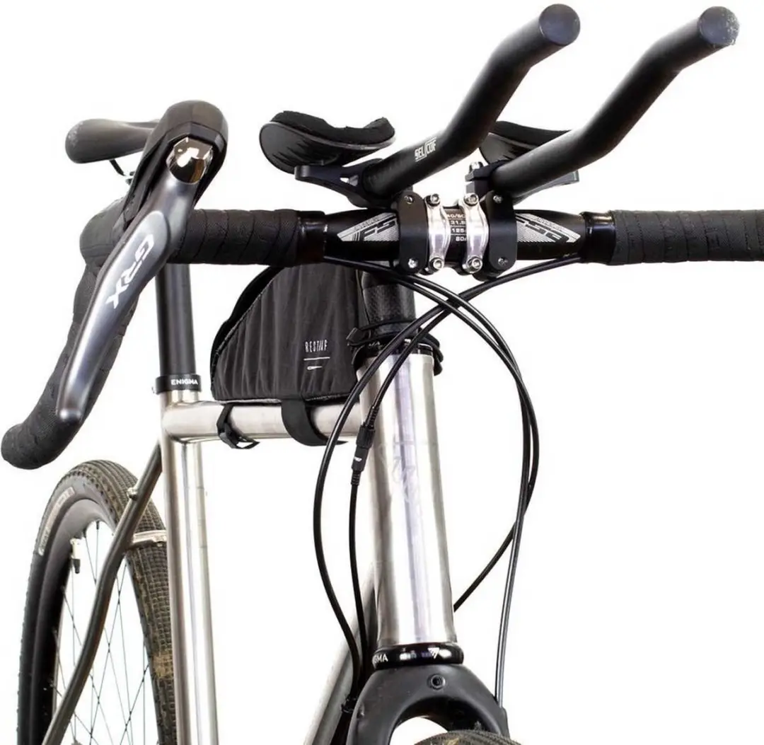 Restrap Race Top Tube Tas 1.5L - Zwart - afbeelding 4 van 6
