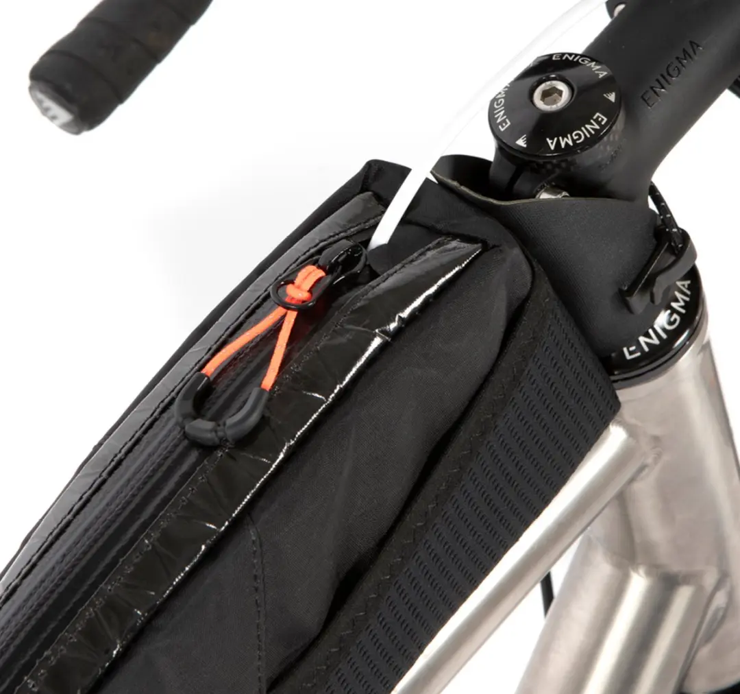 Restrap Race Top Tube Tas 1.5L - Zwart - afbeelding 5 van 6