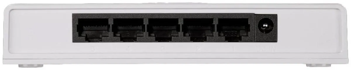 Hama 5-Poorts Netwerk Switch 10/100 Mbps - Wit