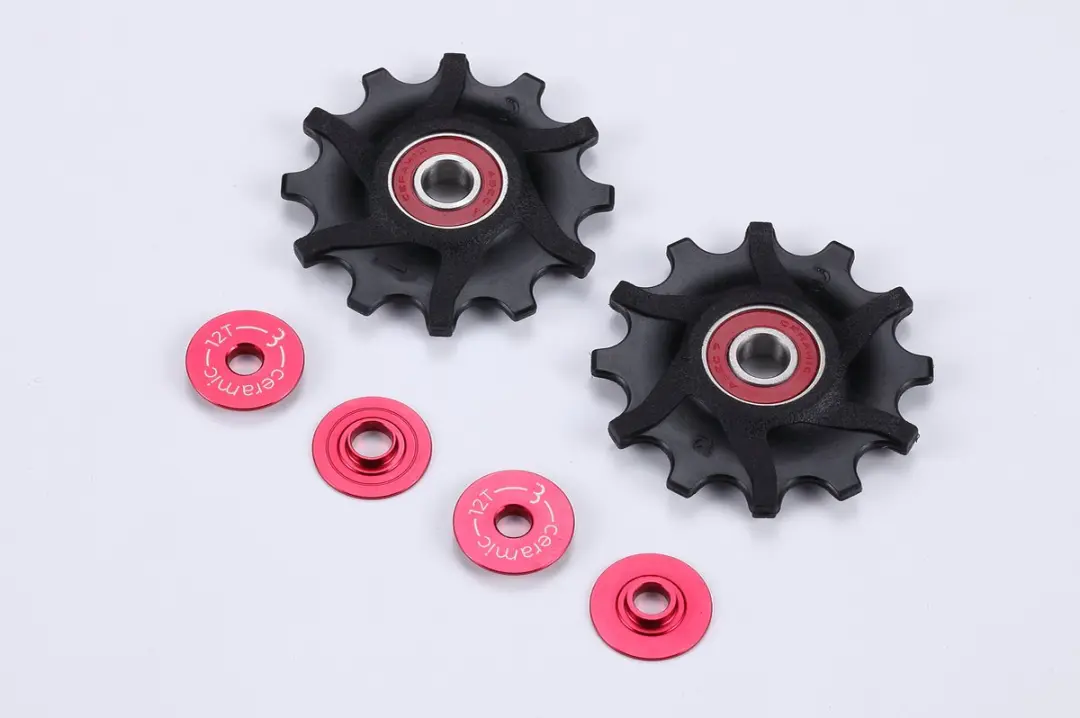 BBB Cycling RollerBoys Ceramic 12T BDP-16 Derailleurwieltjes - Zwart - afbeelding 6 van 6
