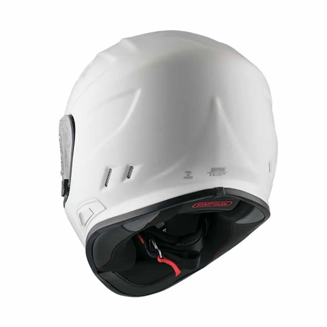 Simpson Venom Integraalhelm L Wit - afbeelding 3 van 4