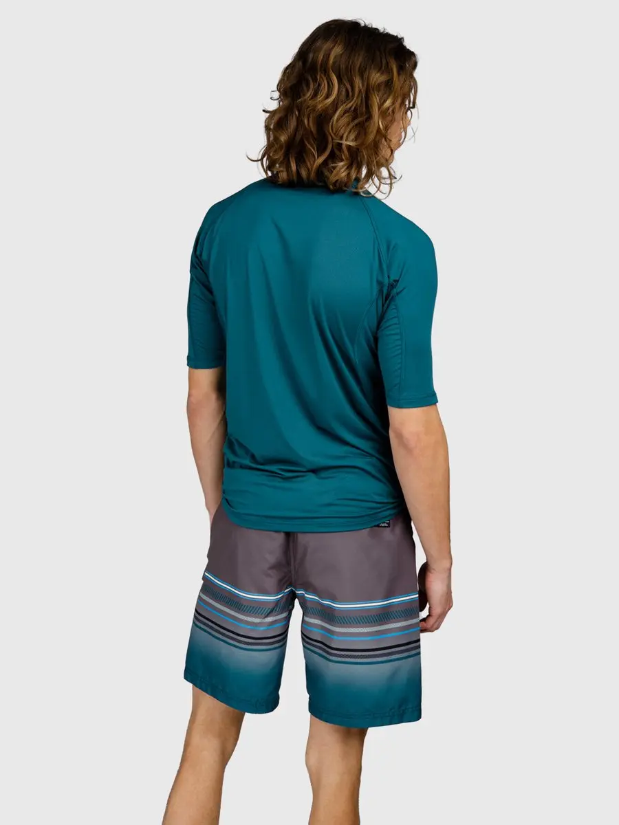 Brunotti Waveguard Rashguard Mediterranea - Heren UV-shirt UPF 50+ L - afbeelding 2 van 6