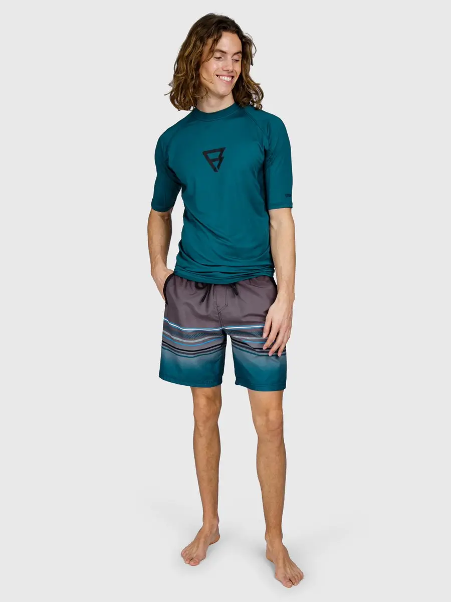 Brunotti Waveguard Rashguard Mediterranea - Heren UV-shirt UPF 50+ L - afbeelding 5 van 6