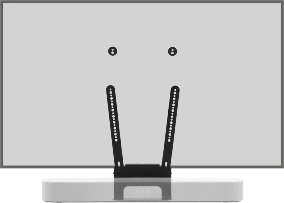 Flexson FLXBTV1021 Sonos Beam TV Beugel - Zwart - afbeelding 2 van 6
