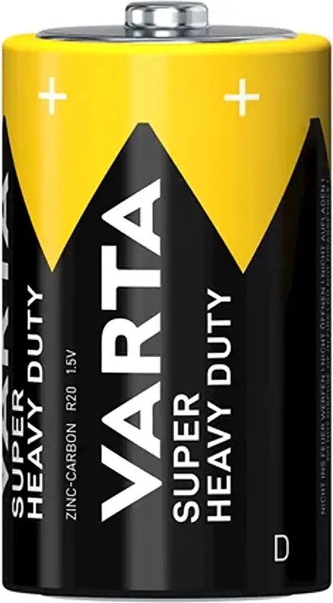 Varta Superlife / Super Heavy Duty D Blister 2