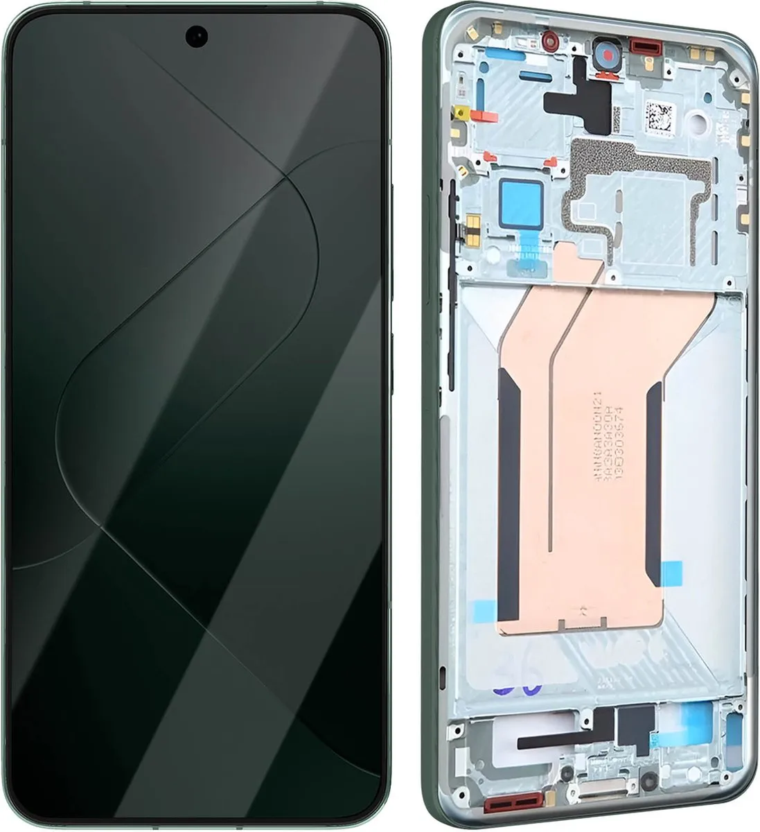Xiaomi 14 5G LCD Touch Glas Chassis Groen