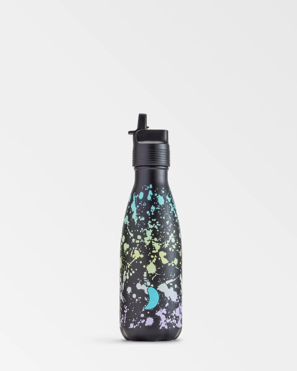Chilly's Original Drinkfles 350ml - Zwart - afbeelding 2 van 4