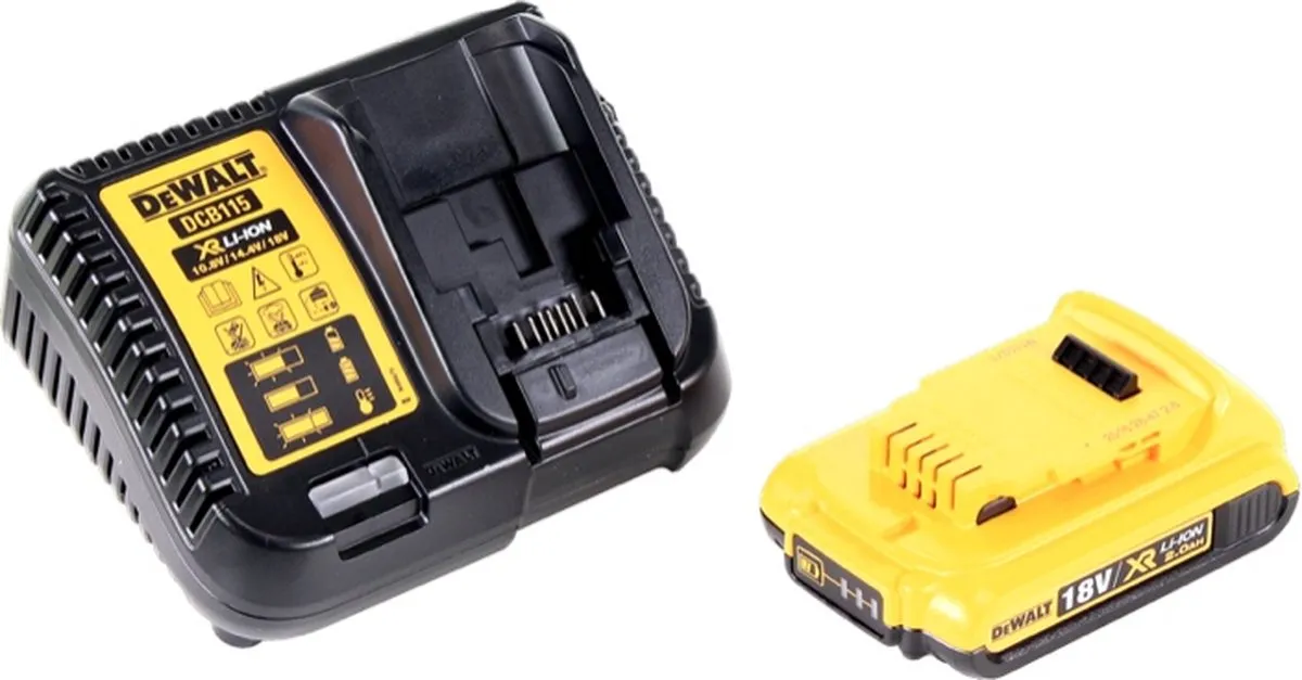 DeWalt DCF620D1 Accu-Schroevendraaier Gipsplaten 18V 30Nm - 2000mAh - afbeelding 5 van 5