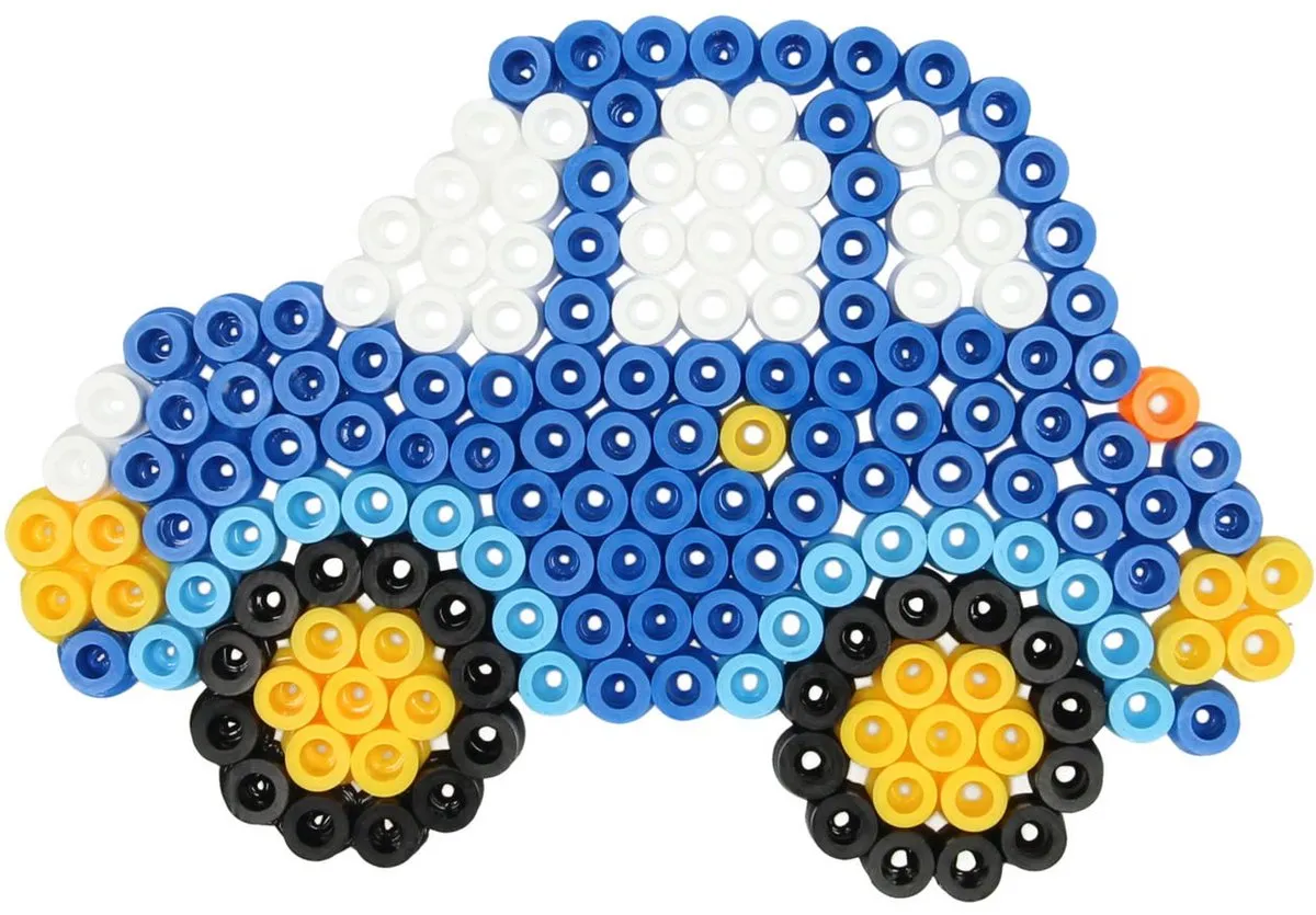Hama Maxi Strijkkralenset Auto - 250 Stuks - 5 Kleuren