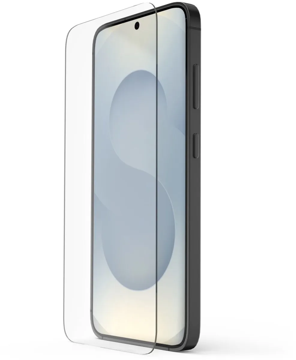 Hama screenprotector geschikt voor Galaxy S25 Edge - Clear protect - Met montagehulp