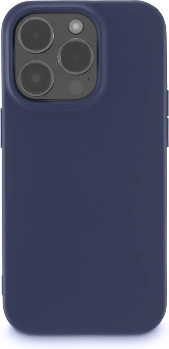 Hama Finest Feel Cover iPhone 15 Pro - Blauw - afbeelding 6 van 6