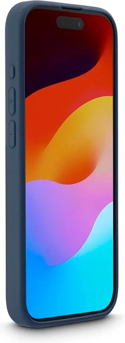 Hama Finest Feel Cover iPhone 15 Pro - Blauw