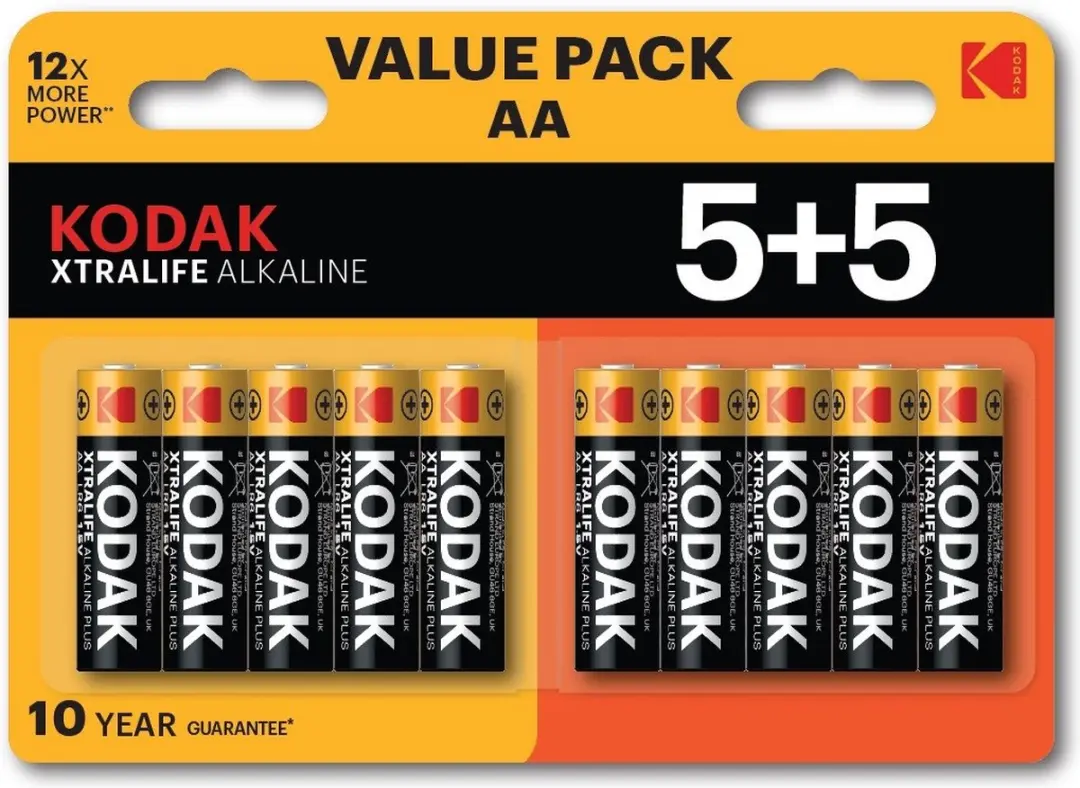 Kodak XTRALIFE AA Batterijen