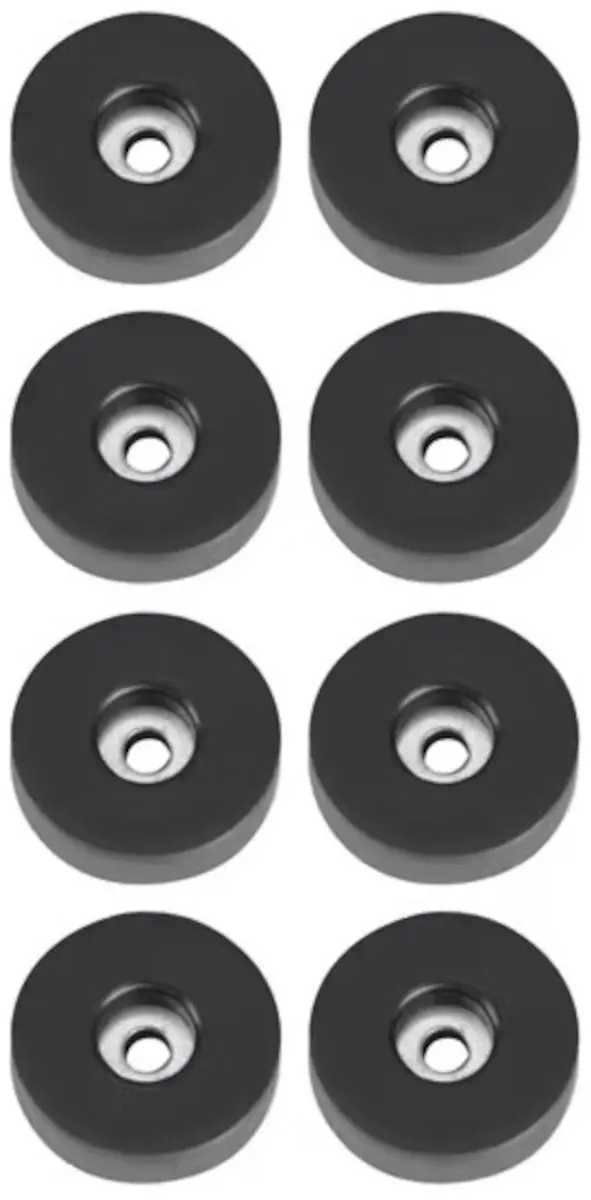 Adam Hall 4906M8AH Rubber Feet Zak van 8, 38x10 mm