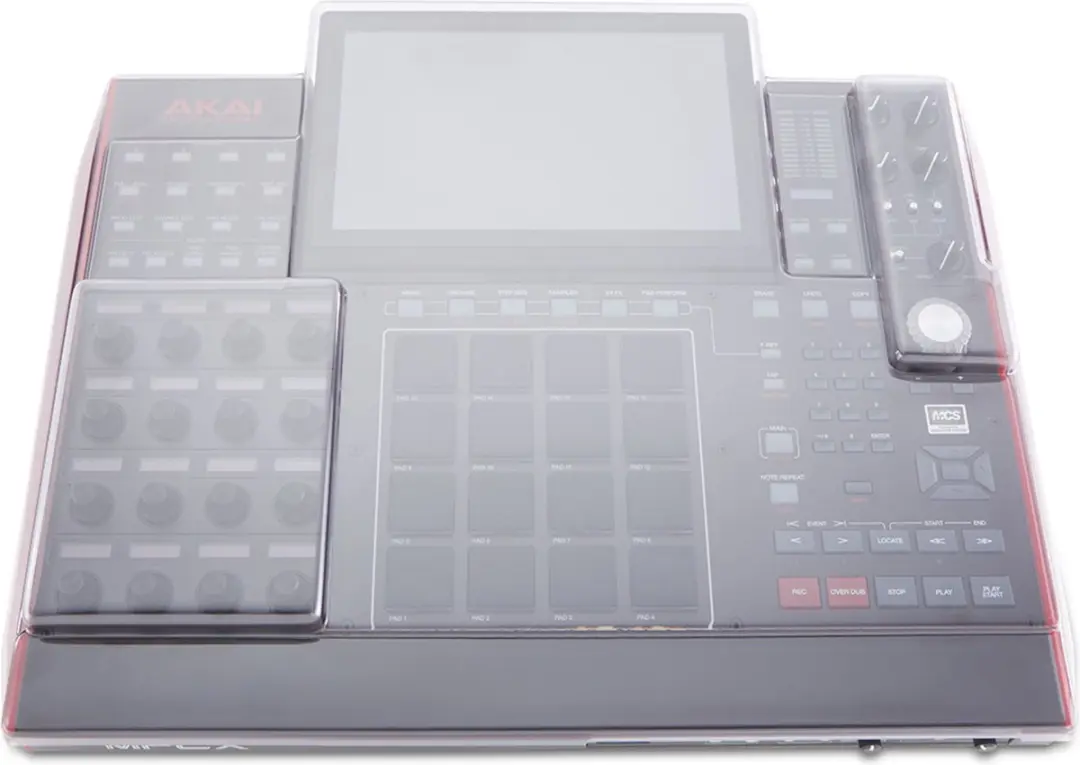 Decksaver AKAI MPC X Cover - Transparant - afbeelding 5 van 5
