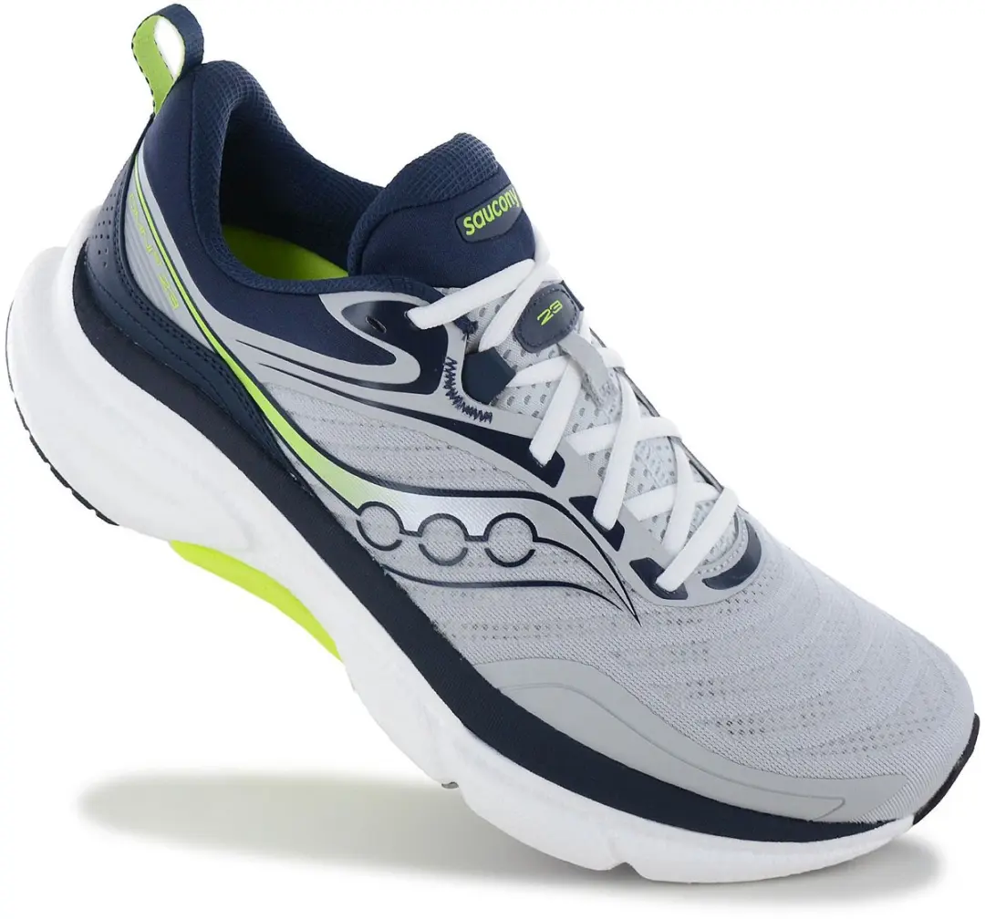 Saucony Omni 23 ST Heren Hardloopschoenen - Grijs - Maat 43 - afbeelding 6 van 6